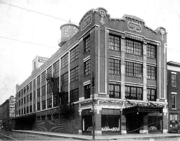 Historic view of the Progress Paint building (UL Photo Archives)
