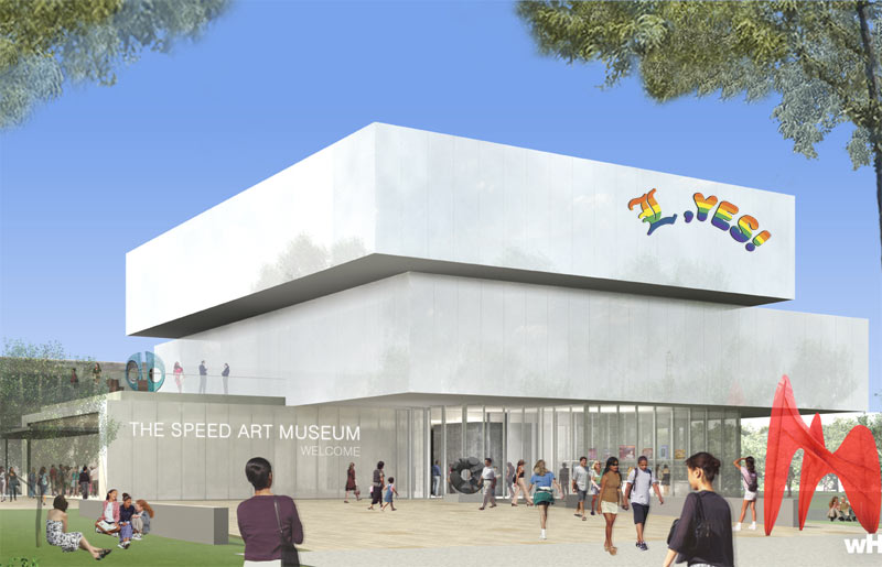 Planned Speed Museum expansion (Courtesy wHY Architecture)