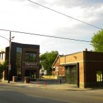 Highland Green Building on Bardstown Road. (Broken Sidewalk)