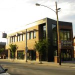 Highland Green Building on Bardstown Road. (Broken Sidewalk)