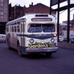 Blue Motor Coach Lines at the Union Bus Depot. (Courtesy TARC)