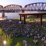 Big Four Bridge during Waterfront Wednesday. (Willie Maclean/Courtesy Waterfront Development Corporation)