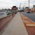 New sidewalks on Oak Street. (Branden Klayko / Broken Sidewalk)