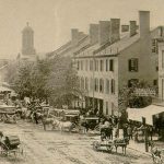 Downtown Lexington in the mid-19th century. (Courtesy KYVL)