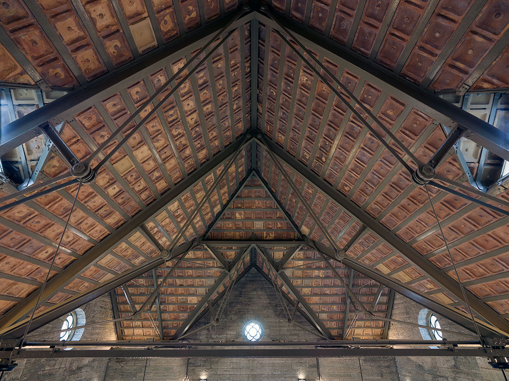 Inside the newly renovated Crescent Hill Gatehouse. (Brian Moberly Photography)